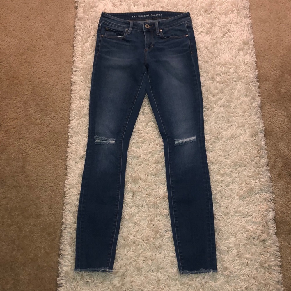 Articles of society jeans.